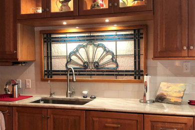 Kitchen - huge traditional kitchen idea in Charleston