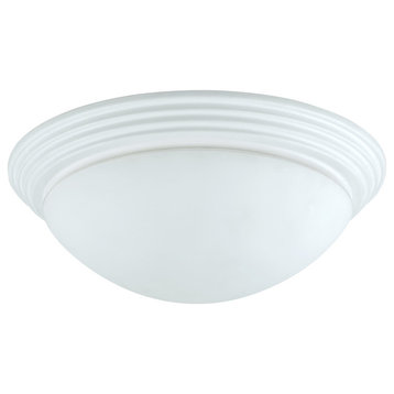 60W Ceiling Lamp, White Finish