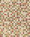Burgundy Brown Gold Glass Mosaic Kitchen Backsplash Tile, 12"x12"
