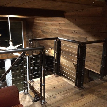 Rustic Industrial cabin
