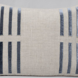 Porto Pillow Cover - Blue - Decorative Pillows
