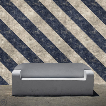Street Cred. Industrial Collection. Haute Couture Peel & Stick Fabric Wallpaper.
