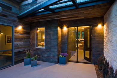 Inspiration for a timeless exterior home remodel in Denver