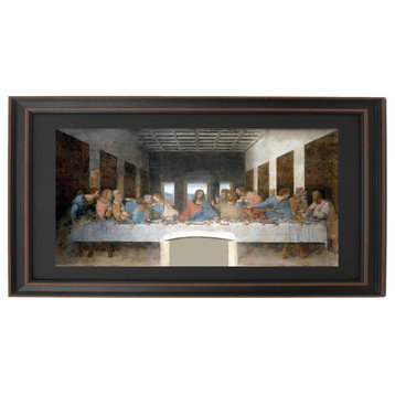 Framed The Last Supper by Leonardo Da Vinci