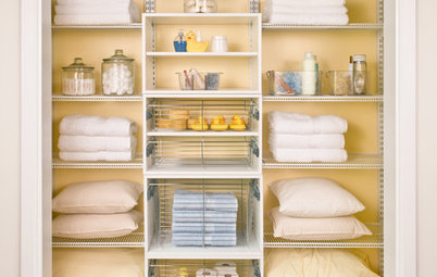家じゅうのタオルやシーツをすっきり収納。リネンクローゼットのすすめ