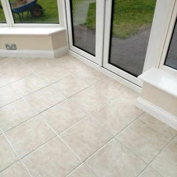 End of Tenancy Clean of a Ceramic Tiled Floor in Stroud
