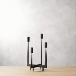 arya taper candle holder | CB2 - Candles