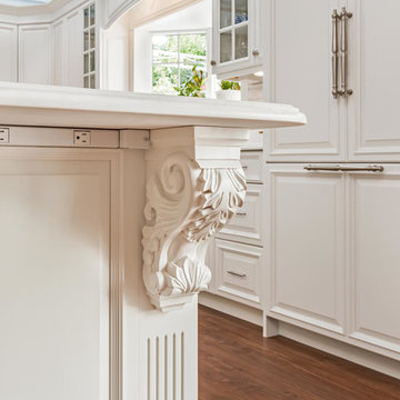 Elegant White Kitchen New Jersey