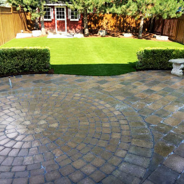 Backyard Landscapes with Artificial Grass