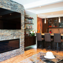 downstairs family room