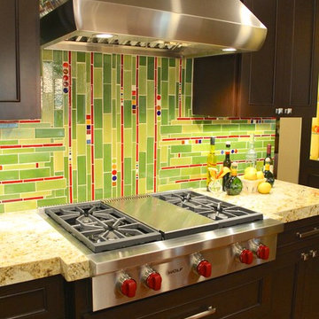 Colorful and Elegant Cypress Home Remodel