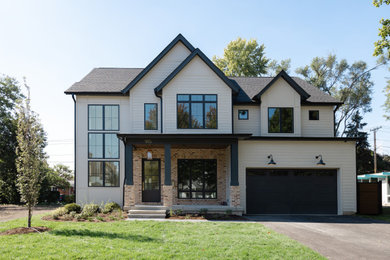 Inspiration for an exterior home remodel in Chicago