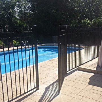 Pool Fence Wrought Iron Metal Ornamental