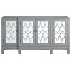 Ac00196, Console Table, Antique Gray Finish, Magdi