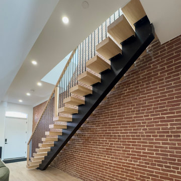 Project #145 | Modern Staircase Renovation in Victorian Townhouse