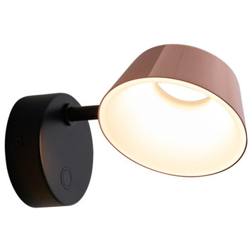 OLO Wall Lamp, Black/Copper