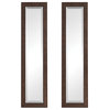 Uttermost Ailani Burnished Brown Mirrors, Set of 2