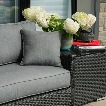 Bretton Slim love seat - Brad's house