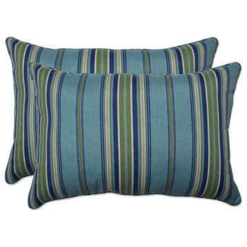 Terrace Breeze Over-sized Rectangular Throw Pillow, Set of 2