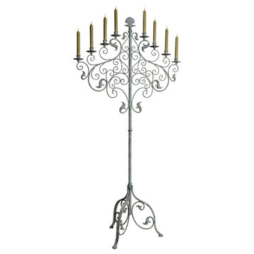 Castle Vecchio Renaissance-Style Floor Candelabra