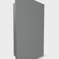 Stainless Steel Series Medicine Cabinet, 16"x26", Recessed Mounted