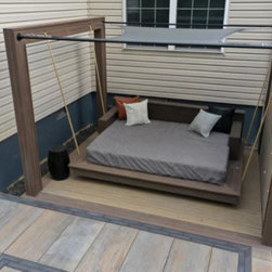 Voyage Decking in Costa and Khaya - Deck Tiles And Planks