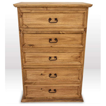 Saltillo Rustic Chest Of Drawers - No Assembly Required