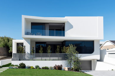 This is an example of a contemporary exterior in Perth.