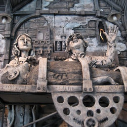Home Theater 3-Dimensional Clay Movie Poster Sculptres - Artwork