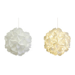 Akari Lanterns  DELUXE Rounds Hanging Pendant Lamp - Pendant Lighting