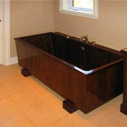 Wooden bathtub - Products