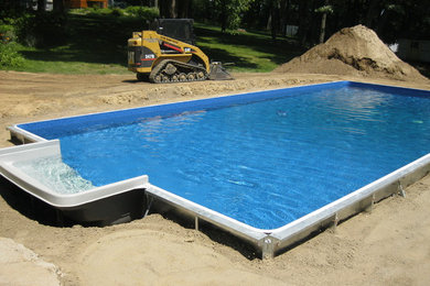 This is an example of a swimming pool in Boston.