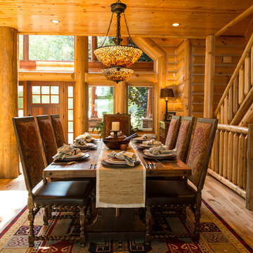 Refined Log Home