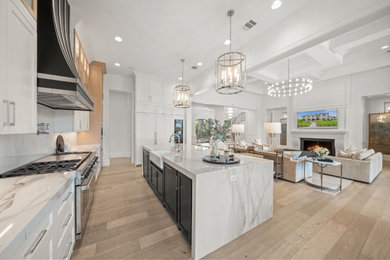 Inspiration for a transitional kitchen remodel in Los Angeles