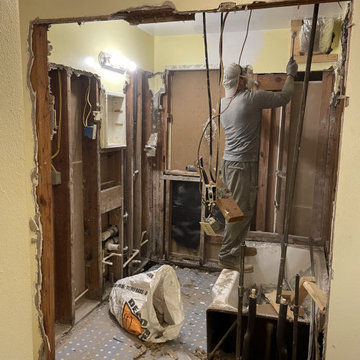During Demolition