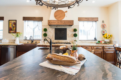 Tuscan kitchen photo in San Francisco