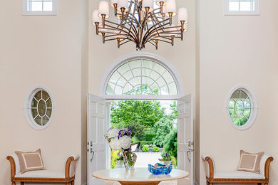 Entryway - contemporary entryway idea in New York