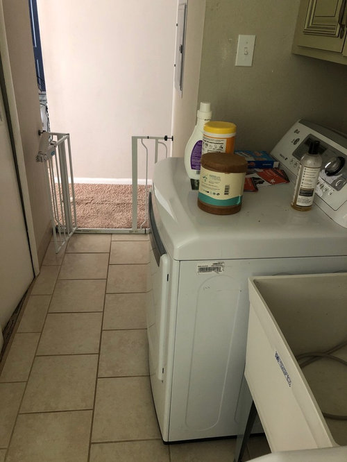 What to do with this inkitchen laundry area?