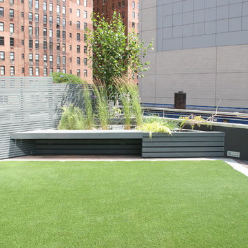 Highline facing roof garden