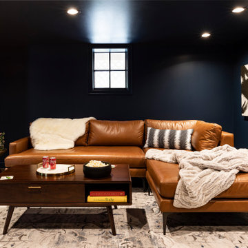 A Cozy Family Room Perfect for Movie Nights