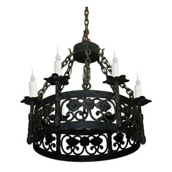 Hand Forged Iron Chandelier Designs - Products