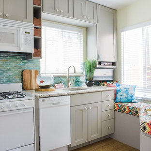 Window Seat and Colorful Beach Decor