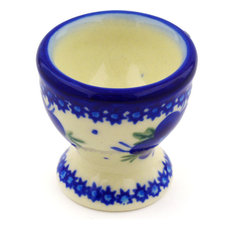 50 Most Por Hand Painted Egg Cups For 2018 Houzz Polmedia Polish Pottery 2 Stoneware Egg Holder Cups
