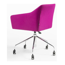 Kets 5-Ways Swivel Office Armchair by B&T - Armchairs And Accent Chairs