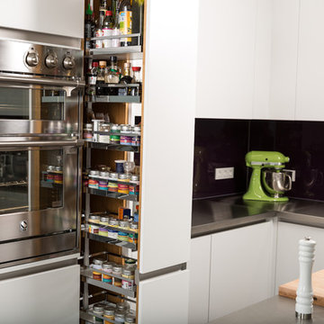 Moderne Vollholzküche