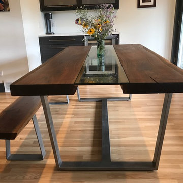 Live Edge Walnut Dining Table