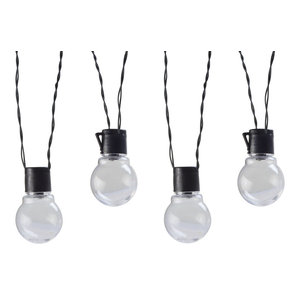 Solar Umbrella String Lights Contemporary Outdoor Rope And String Lights By Touch Of Eco