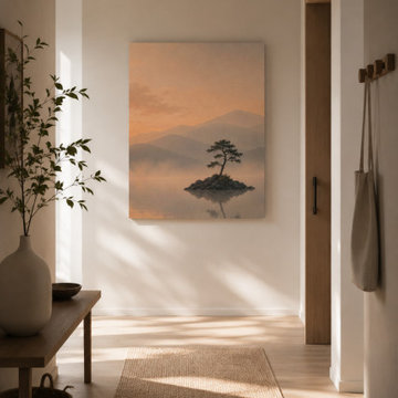 Still Waters - Minimalist Landscape Wall Art