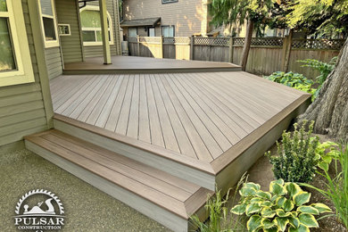 Old Cedar Deck Replaced With Advanced PVC Deck