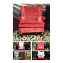Recently Completed Work - Armchairs And Accent Chairs